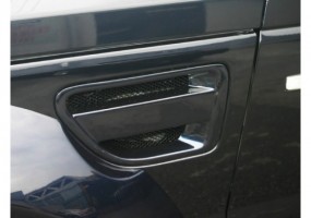 Pareja toma de aire laterales