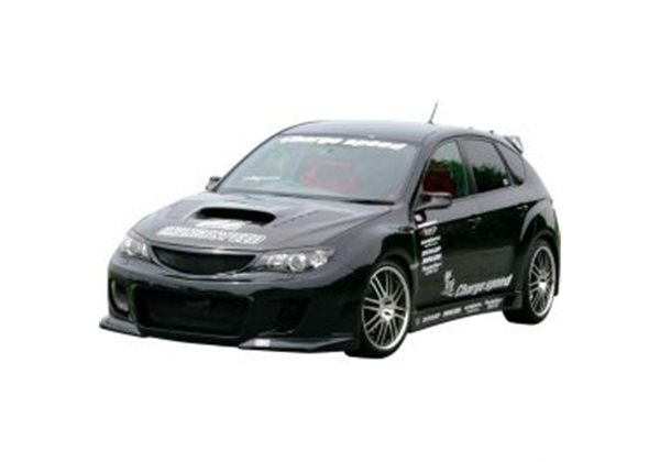Paragolpes Subaru Impreza WRX STi 2008- tipo 2 (FRP) + Grill 