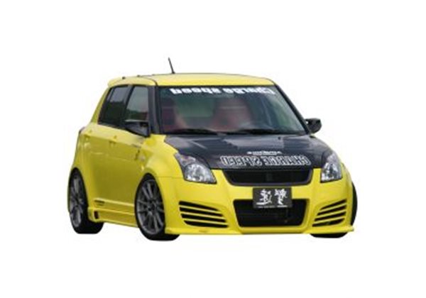 Paragolpes Suzuki Swift II 2005- 'tipo 1' (FRP) 