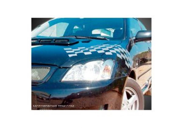 Juego de pestañas Toyota Corolla E12 Hatchback 2002-2007 (ABS) 