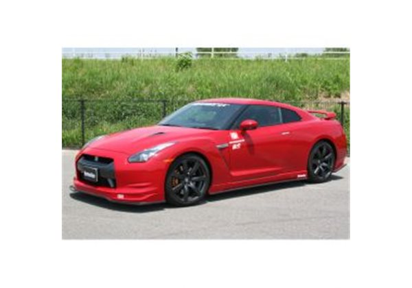 Juego de faldones laterales Nissan GT-R R35   (FRP Zwart) 