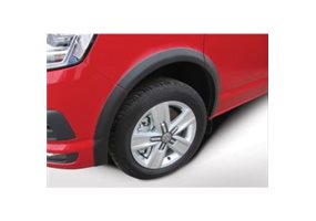 Juego de faldones laterales Volkswagen Transporter T6 2015- Korte wielbasis - zonder schuifdeuren - negro