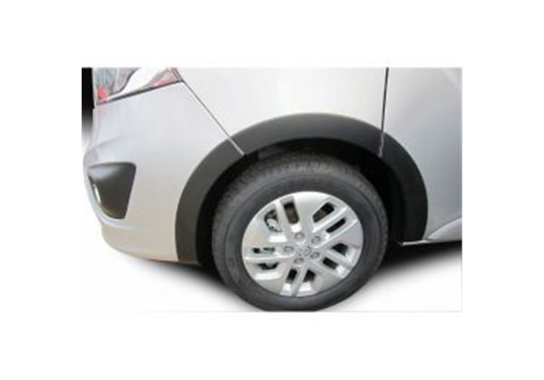 Juego de faldones laterales Opel Vivaro 2014- (Korte wielbasis) - negro