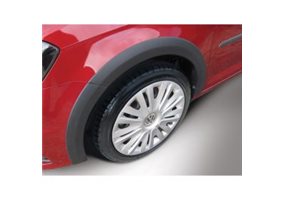 Juego de faldones laterales Volkswagen Caddy 2015- - linker schuifdeur - negro