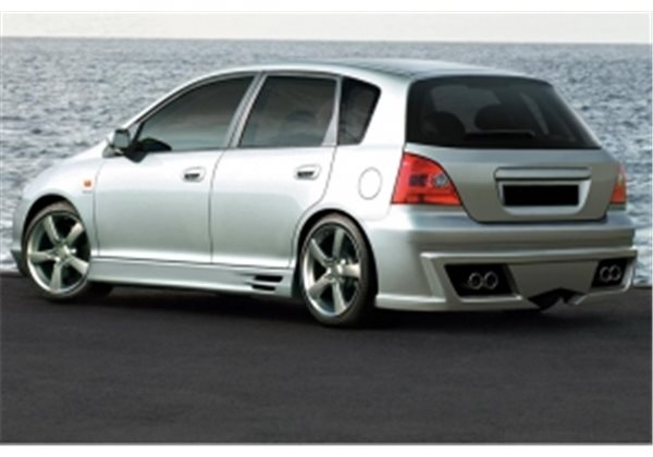 Taloneras Laterales Honda Civic 01-05 Aggressive 