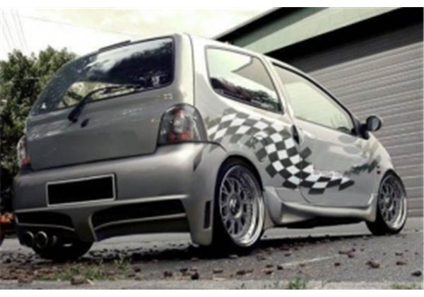 Paragolpes Trasero Renault Twingo T-design 