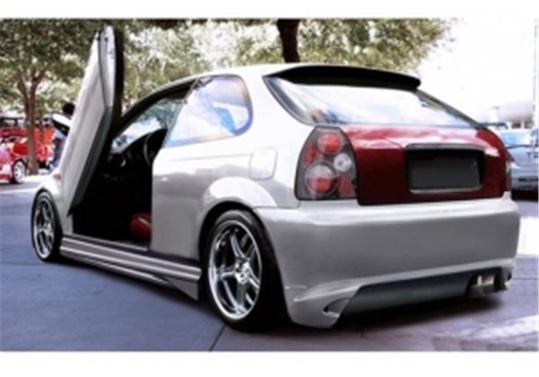 Taloneras Laterales Honda Civic 96-00 Ghostrider 