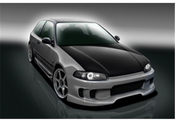 Paragolpes Delantero Honda Civic Coupe Street Racing 