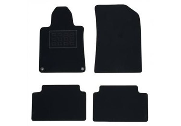 Juego de alfombrillas a medida textil para Peugeot 508 2011-2018 