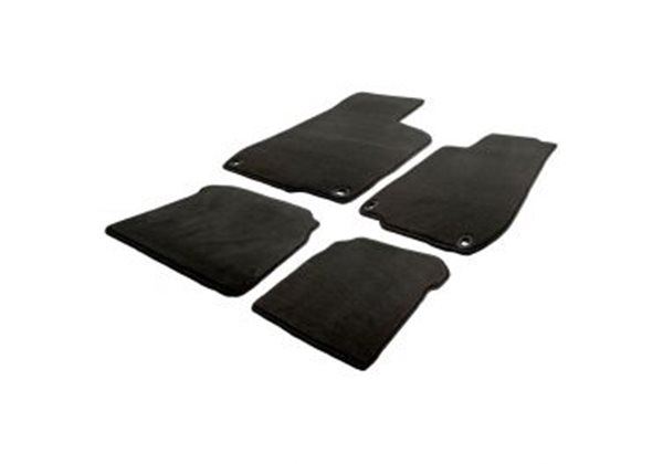 Juego de alfombrillas a medida textil para Seat Ibiza 2004-2008 / Cordoba 2004-2009 (terciopelo) 