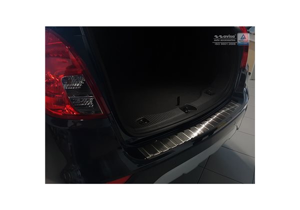 Protector Paragolpes Acero Inoxidable Opel Mokka X 2016- 'ribs' 