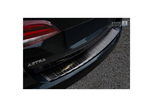 Protector Paragolpes Acero Inoxidable Opel Astra K Sportstourer 2016- 'ribs' 