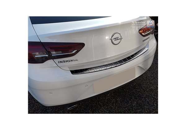 Protector Paragolpes Acero Inoxidable Opel Insignia Grand Sport 5-puertas 2017- 'ribs' 