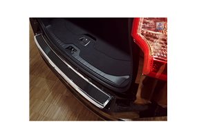 Protector Paragolpes Acero Inoxidable Volvo Xc60 2013-2016 Cromado/look Carbono Negro