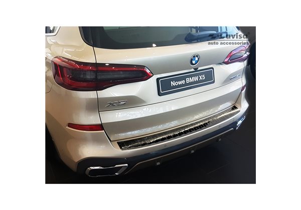 Protector Paragolpes Acero Inoxidable Bmw X5 (g05) M-pakket 2018- 'ribs' 