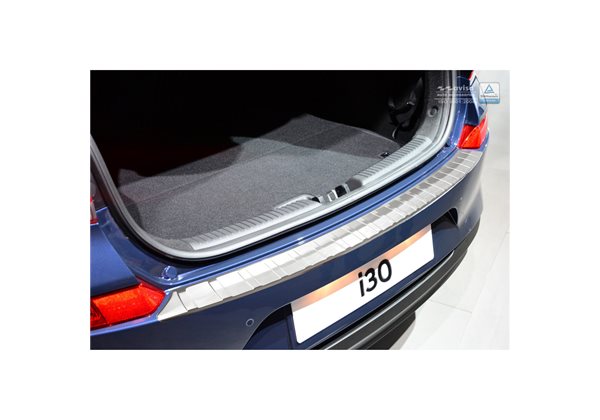 Protector Paragolpes Acero Inoxidable Hyundai I30 Iii (pde) Hb 2017- 'ribs' 