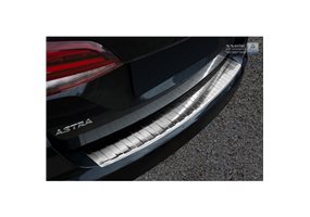 Protector Paragolpes Acero Inoxidable Opel Astra K Sportstourer 2015- 'ribs' 