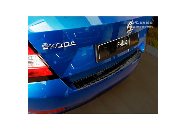 Protector Paragolpes Acero Inoxidable Skoda Fabia Iii Hb 5-puertas Restyling 2018- 'ribs' 
