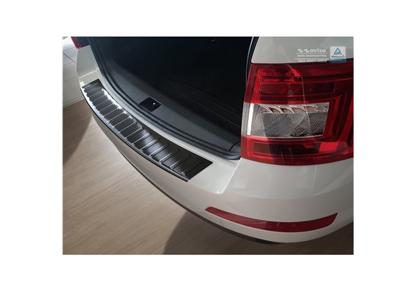 Protector Paragolpes Acero Inoxidable Skoda Octavia Iii Kombi 2013-2016 'ribs' 