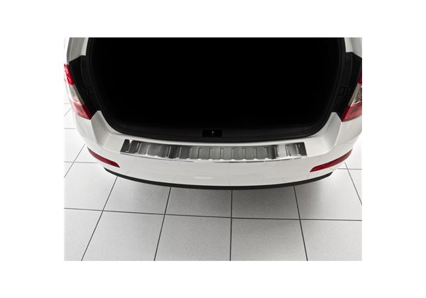 Protector Paragolpes Acero Inoxidable Skoda Octavia Iii Kombi 2013-2016 'ribs' 