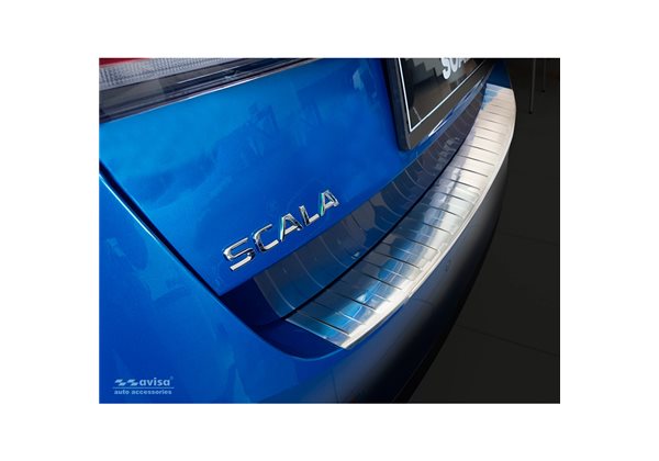 Protector Paragolpes Acero Inoxidable Skoda Scala 2019- 'ribs' 