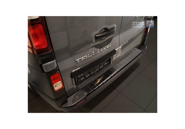 Protector Paragolpes Acero Inoxidable Opel Vivaro 2014-2019 & Renault Trafic 2014-2019 & 2019- / Fiat Talento 2016- 'ribs' 'ribs