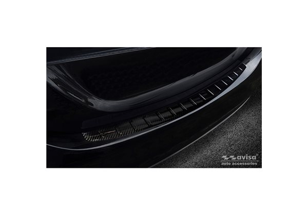 Protector Paragolpes Acero Inoxidable Mercedes C-klasse W205 Sedan 2014-2019 & Fl 2019- 'ribs' 