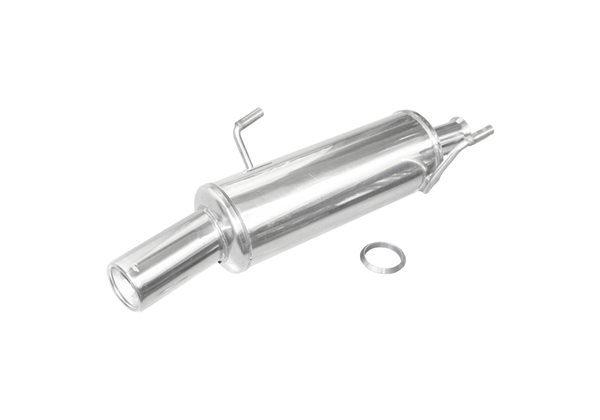 Escape Inoxcar para Peugeot 206 1.4 HDi (68pk) 80mm 