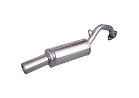 Escape Inoxcar para Toyota Yaris II 1.8TS (133pk) 2006- 80mm 