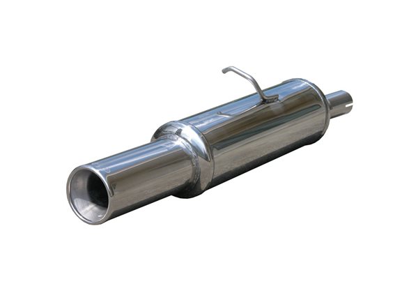 Escape Inoxcar para Opel Astra F 1.6 (75pk) 1996- 80mm (3 ophangpunten) 