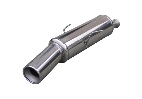 Escape Inoxcar para Peugeot 205 1.6 GTi (115pk) 1989-1992 102mm 