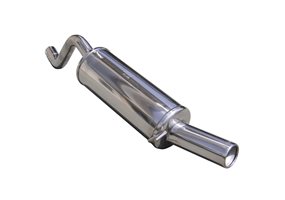 Escape Inoxcar para Renault Twingo II RS Sport 1.6 16v (133pk) 2008- 80mm 