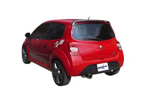 Escape Inoxcar para Renault Twingo II RS Sport 1.6 16v (133pk) 2008- 102mm 