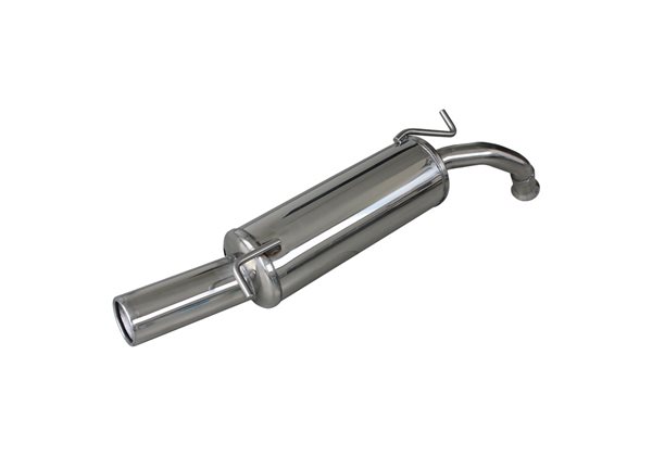 Escape Inoxcar para Toyota Yaris 1.5 VVTi 2001- 80mm 