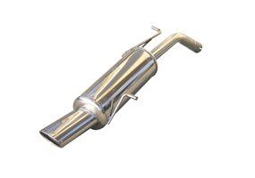 Escape Inoxcar para Peugeot 207 1.6 16v THP (150pk) 120x80mm (Ø50mm) 