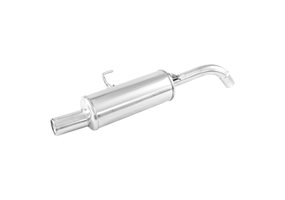 Escape Inoxcar para Renault Clio RS (Fase 2) 2002- 80mm 