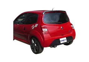 Escape Inoxcar para Renault Twingo II RS Sport 1.6 16v (133pk) 2008- 120x80mm 