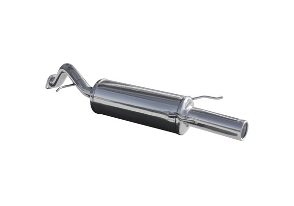 Escape Inoxcar para MG ZR 105 (103pk) 2001- 80mm 