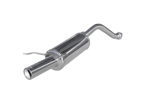 Escape Inoxcar para MG ZR 160 (160pk) 2001- 80mm 