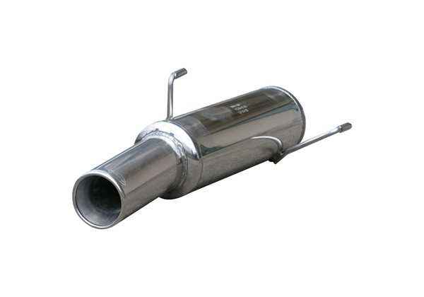 Escape Inoxcar para Peugeot 206 1.4 (75pk) 2001- 102mm 