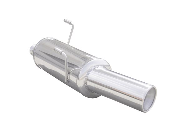 Escape Inoxcar para Peugeot 206 CC 2.0 16v (136pk) 2001- 102mm 