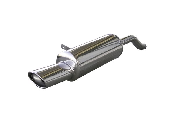 Escape Inoxcar para Renault Clio III 1.4 16v (98pk) 2005- 120x80mm 