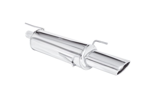 Escape Inoxcar para Opel Astra F 1.8 16v (115pk) 120x80mm (3 ophangpunten) 