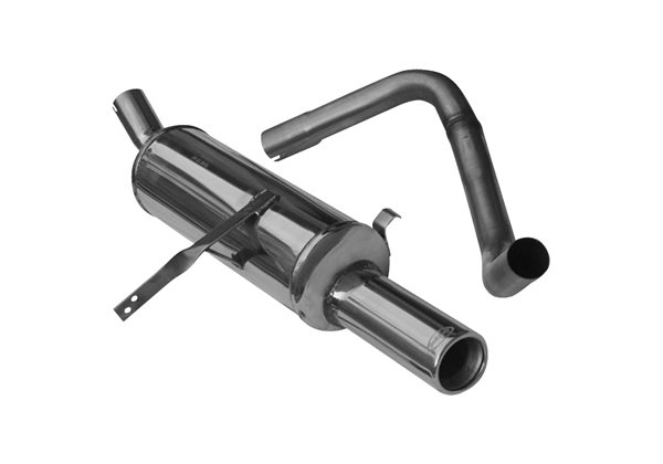 Escape Inoxcar para Renault Megane II 1.6 16v (115pk) 102mm 