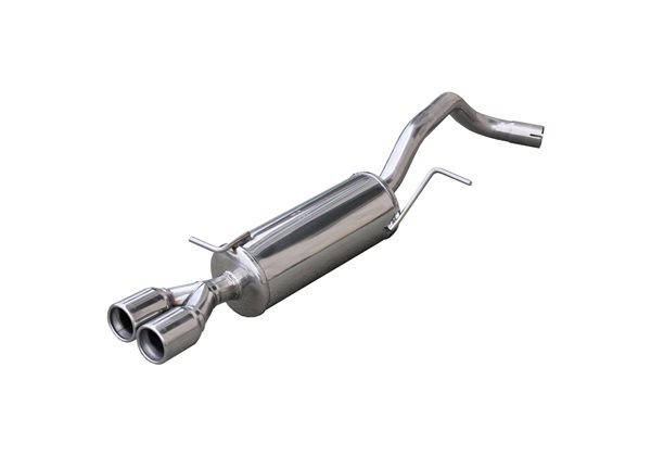 Escape Inoxcar para Volkswagen Polo 6R GTi 1.4 16v TSi (180pk) 2010- 2x80mm (Ø55mm) 