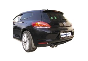 Escape Inoxcar para Volkswagen Scirocco 2.0 TFSi (200pk) 2008- 2x80mm Racing 