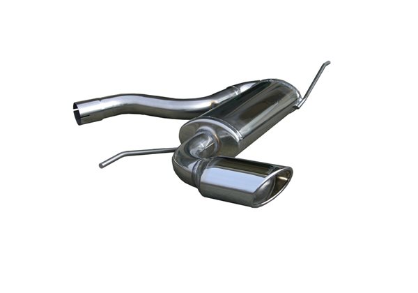 Escape Inoxcar para Volkswagen Golf V 1.4 TSi GTi (170pk) 120x80mm Oblique 