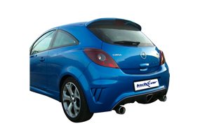 Escape Inoxcar para Opel Corsa D 1.6 OPC (192pk) 2006- Links/Rechts 102mm Racing 