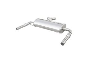 Escape Inoxcar para Renault Clio III 2.0i RS (200pk) 2010- Links/Rechts 50mm (incl. Gordini) 