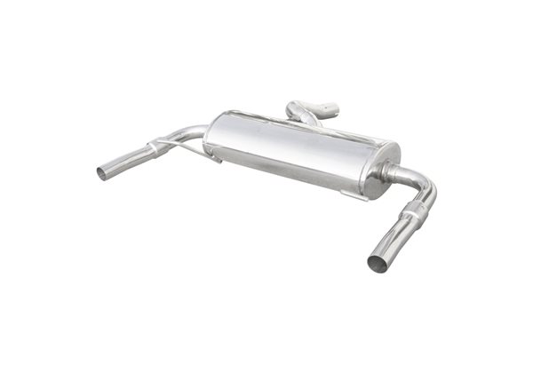 Escape Inoxcar para Renault Clio III 2.0i RS (200pk) 2010- Links/Rechts 50mm (incl. Gordini) 